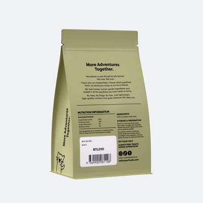 RAFA Raw Freeze-Dried Treats | Human-Grade Lamb Steak