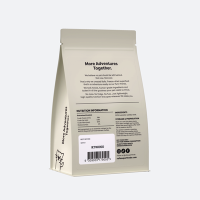 RAFA Raw Freeze-Dried Treats | Human-Grade Wallaby Steak