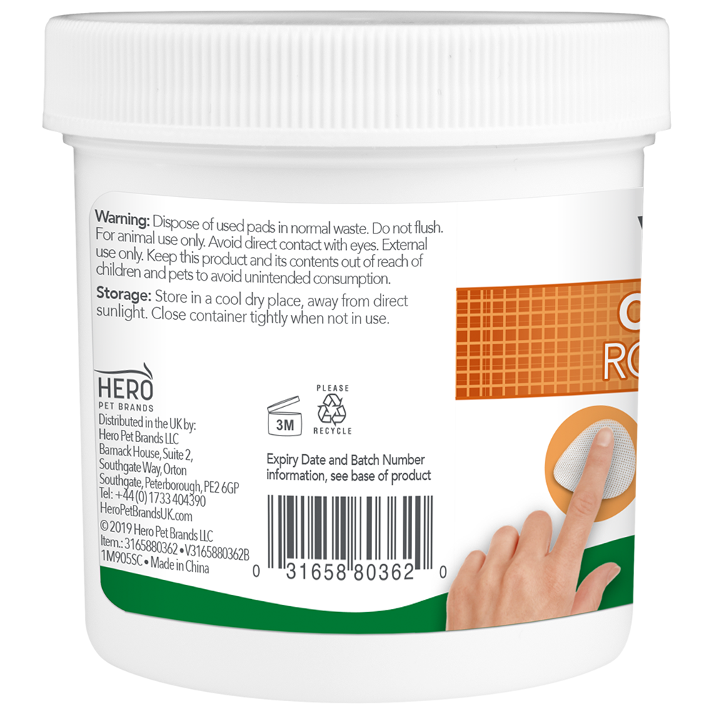 VET'S BEST Clean Eye Round Pads
