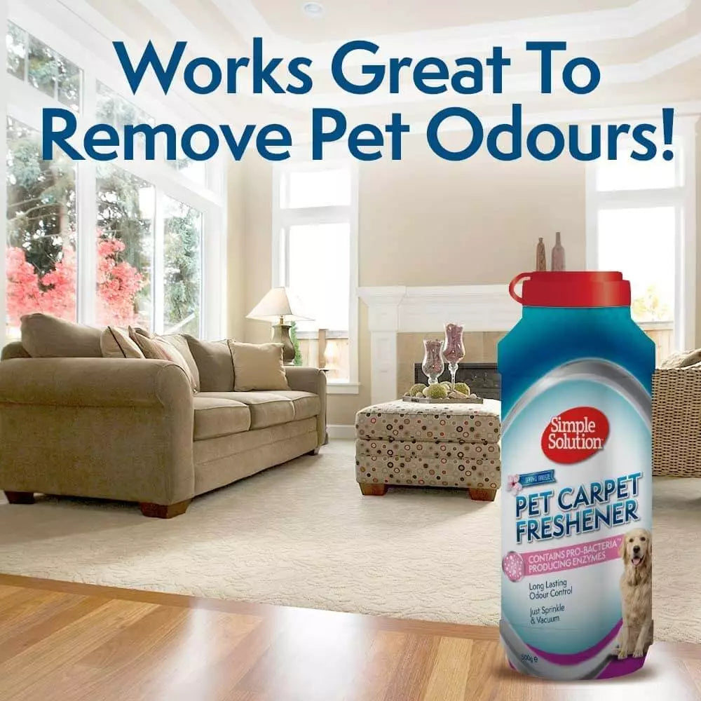 SIMPLE SOLUTION Carpet Freshener Powder
