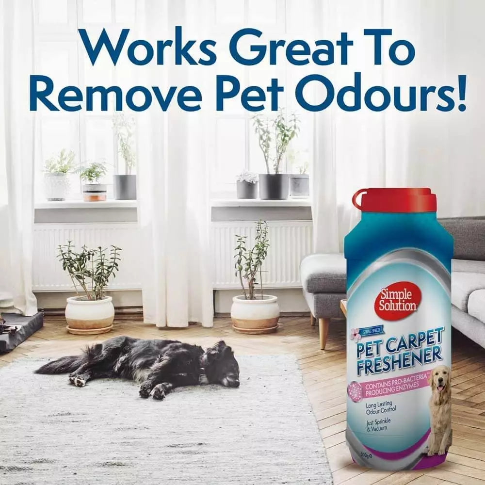 SIMPLE SOLUTION Carpet Freshener Powder