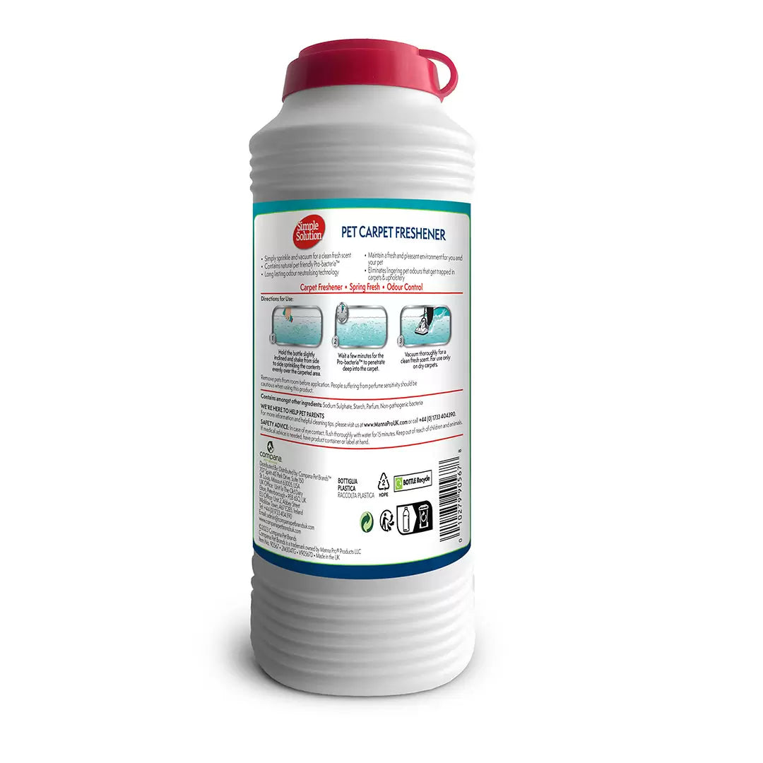 SIMPLE SOLUTION Carpet Freshener Powder