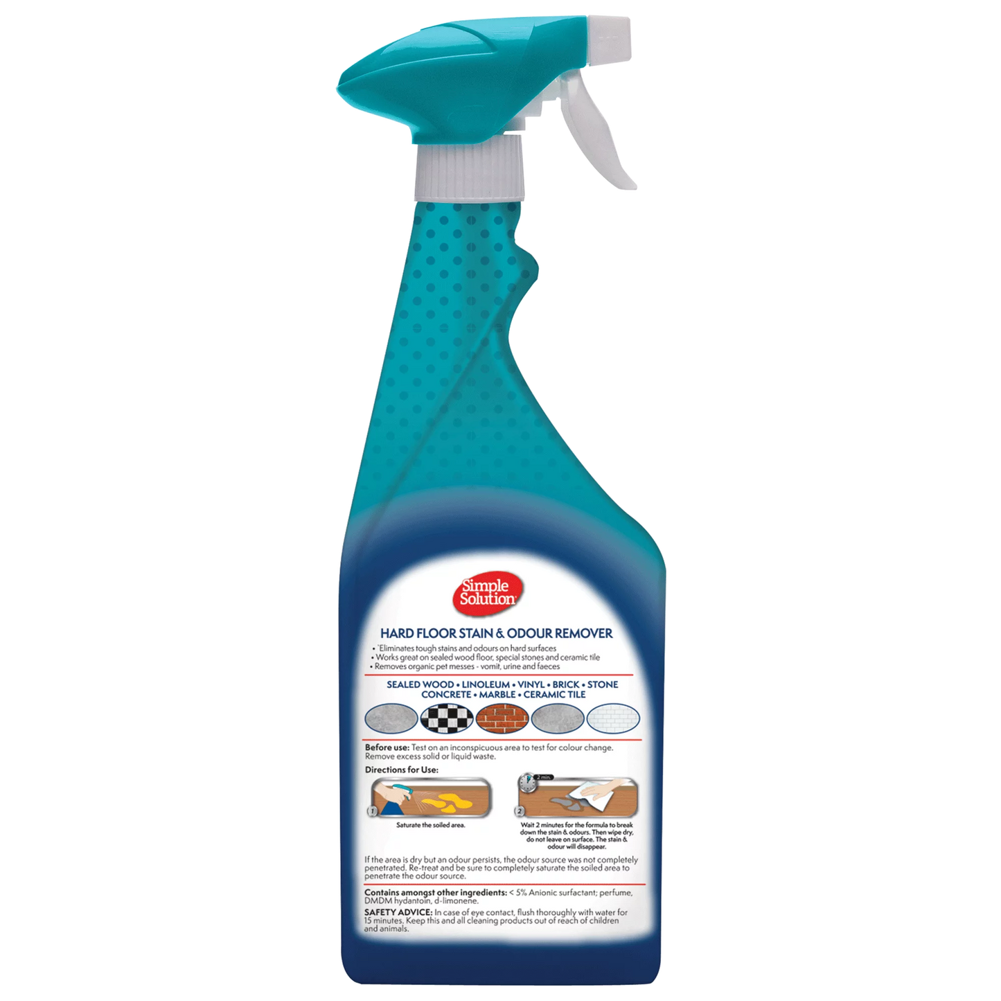 SIMPLE SOLUTION Hard Floor Stain & Odour Remover