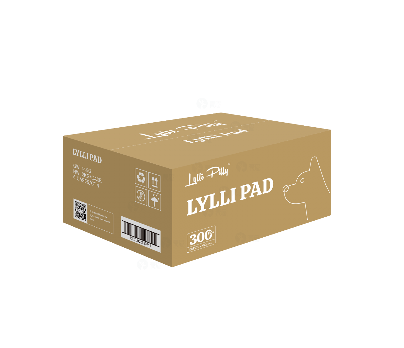 LYLLI PILLY Lylli Pad 60*60cm