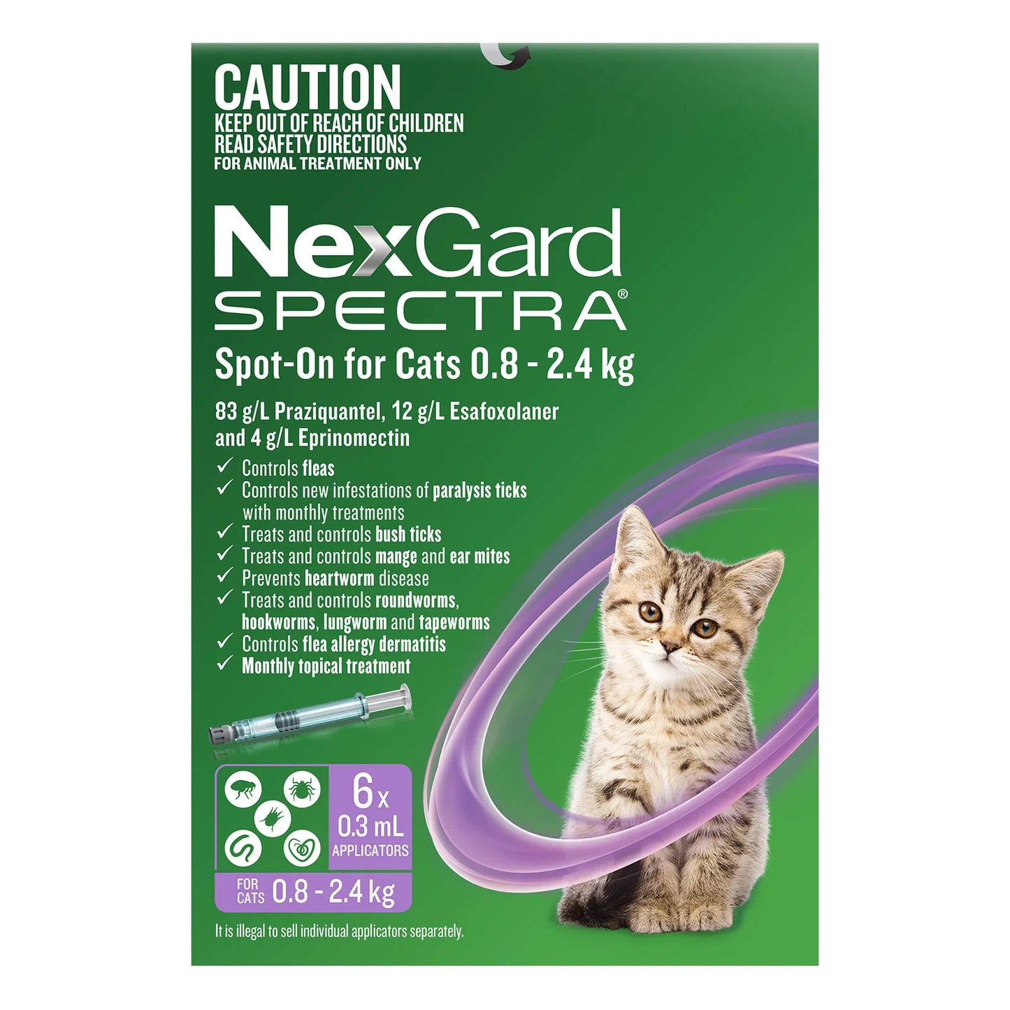 NEXGARD Spectra Spot-On for Cats