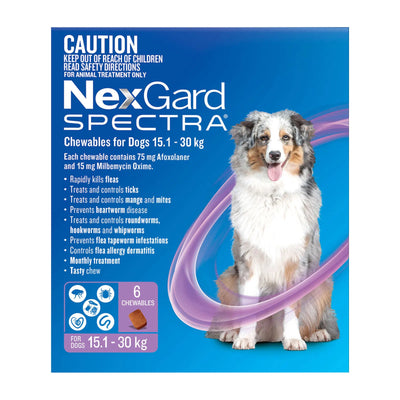 NEXGARD Spectra Chewabes for Dogs