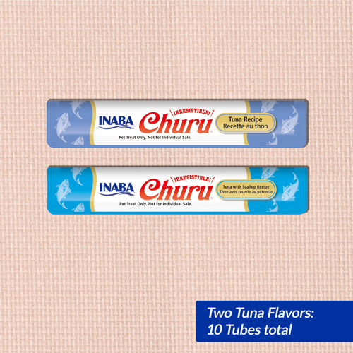 INABA Churu Tuna Variety Bag 10 Tubes