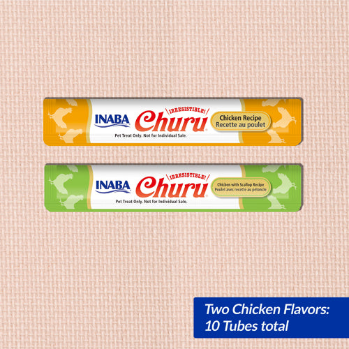 INABA Churu Chicken Variety Bag 10 Tubes