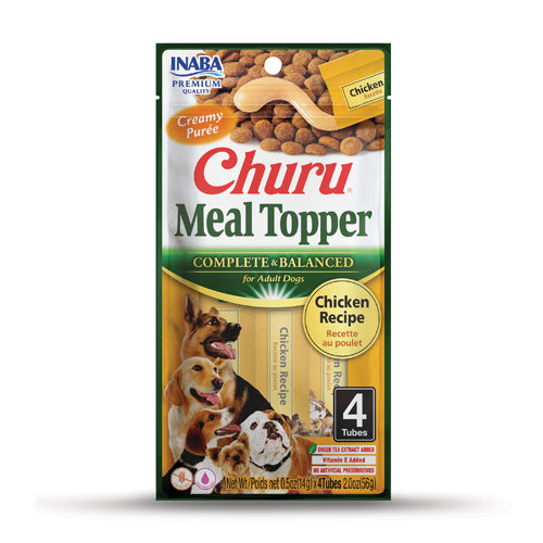 INABA Dog Churu Meal Topper Chicken Recipe 56G