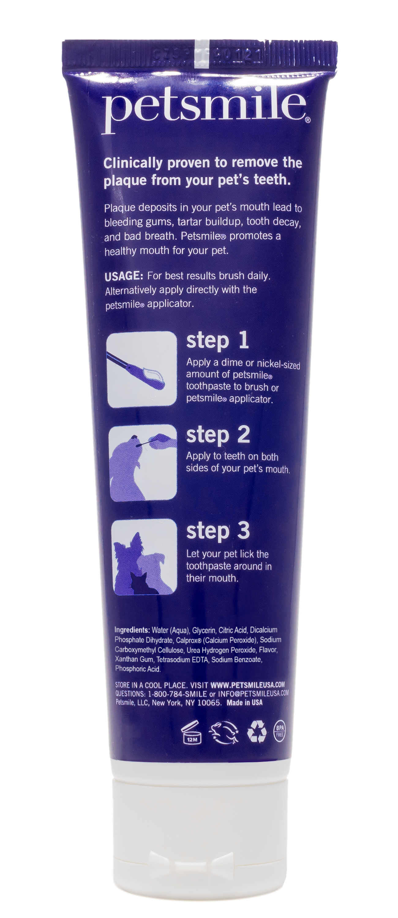 PETSMILE Professional Pet Toothpaste - Say Cheese - Large