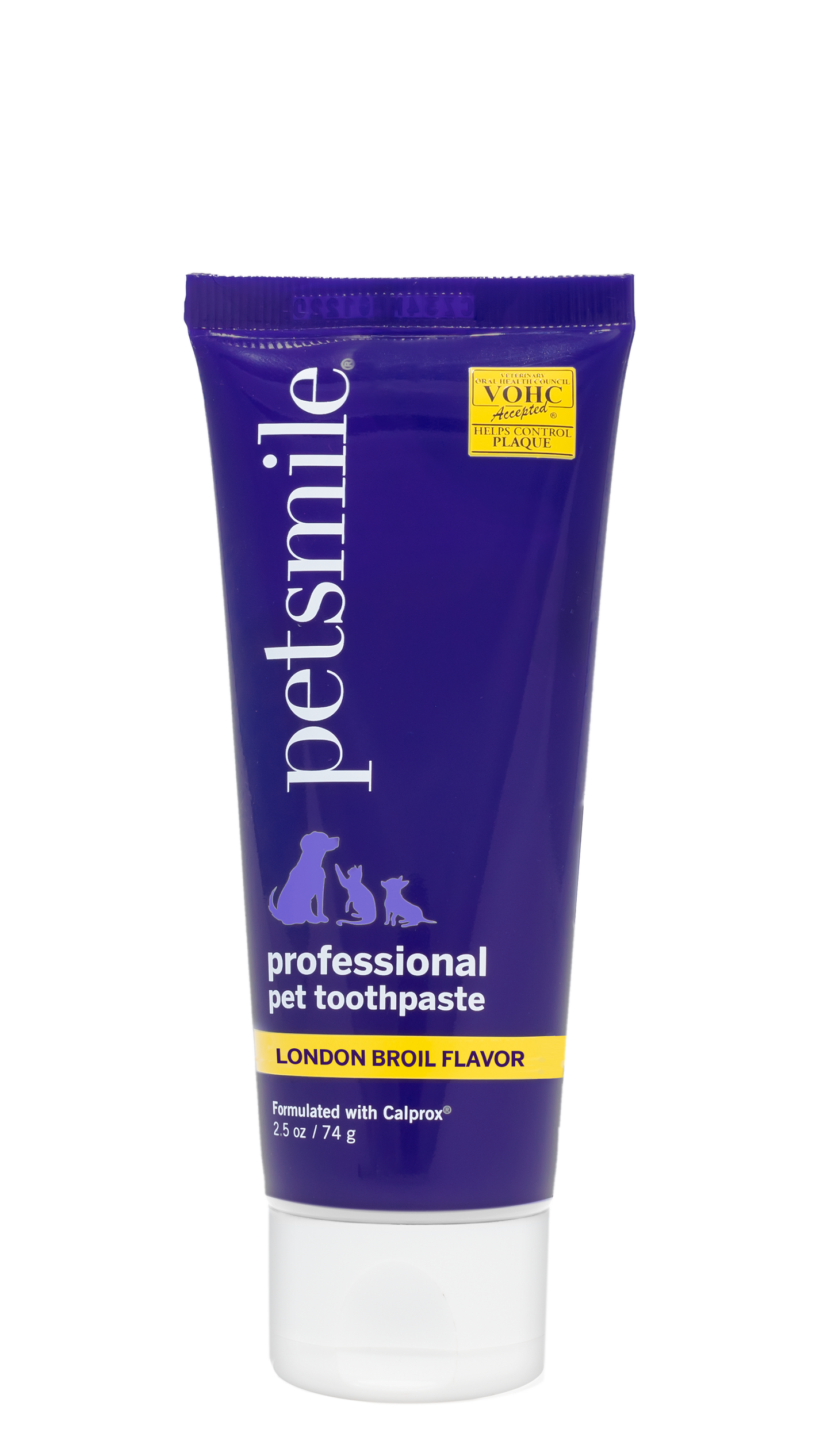 PETSMILE Professional Pet Toothpaste - London Broil Flavor - Small