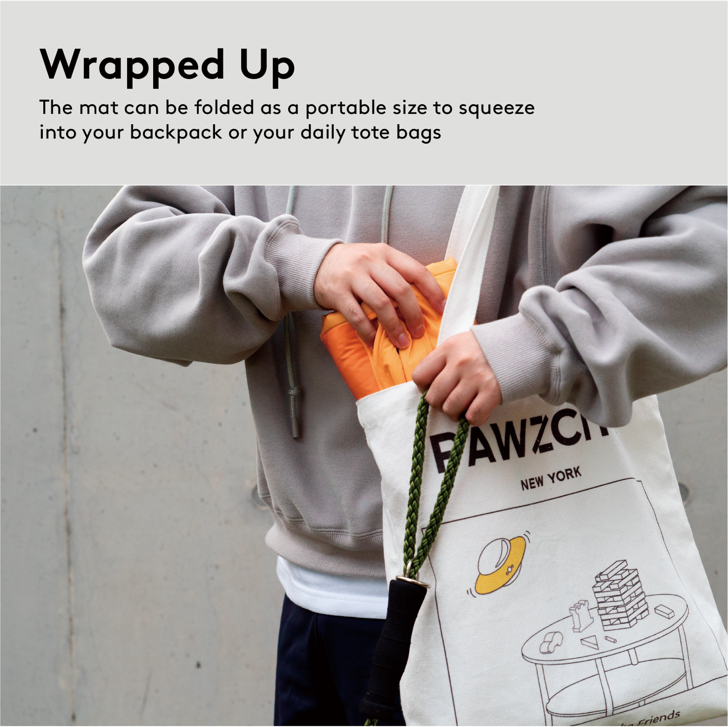 PAWZCITY Waterproof Travel Mat - Sunrise