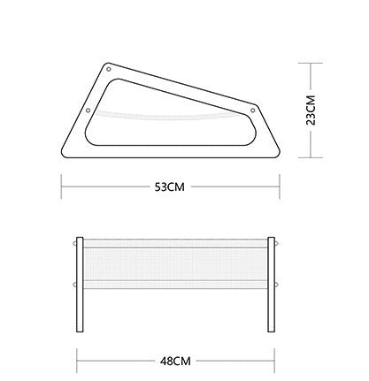 PURROOM Pet Hammock - Canvas