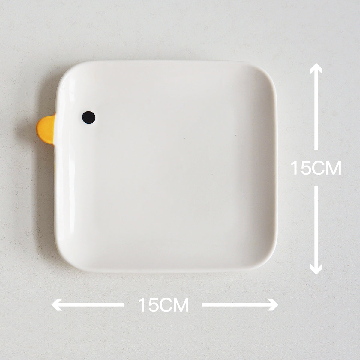 PURROOM Ceramic Dinning Plate - Square