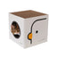 PURROOM Cat House - Double Scratching Boards