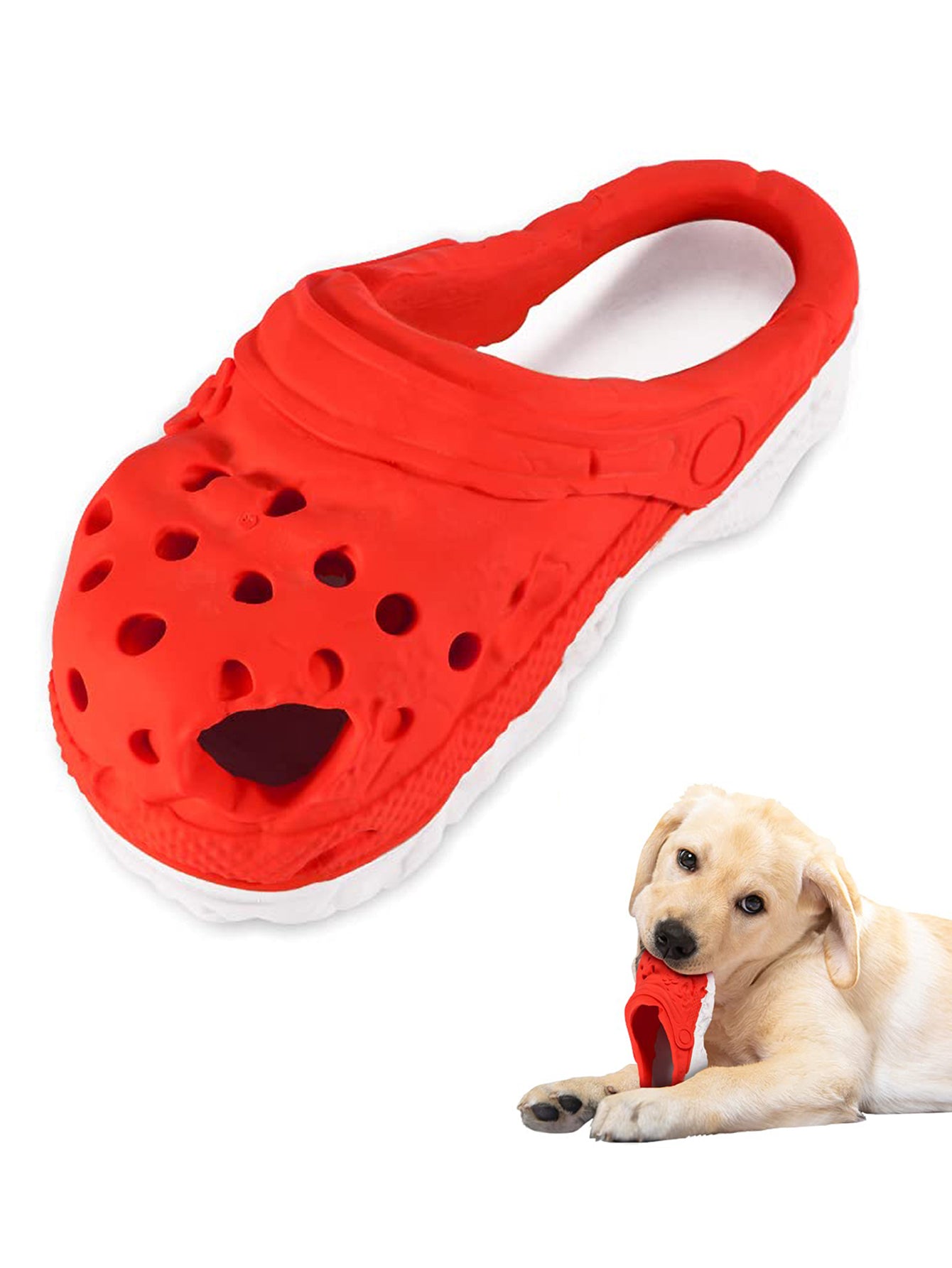 PETOPIA Ultra Tough Dog Toy Cozy Slipper