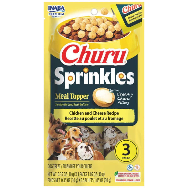 INABA Churu Dog Sprinkles Chicken 10G * 3Pack