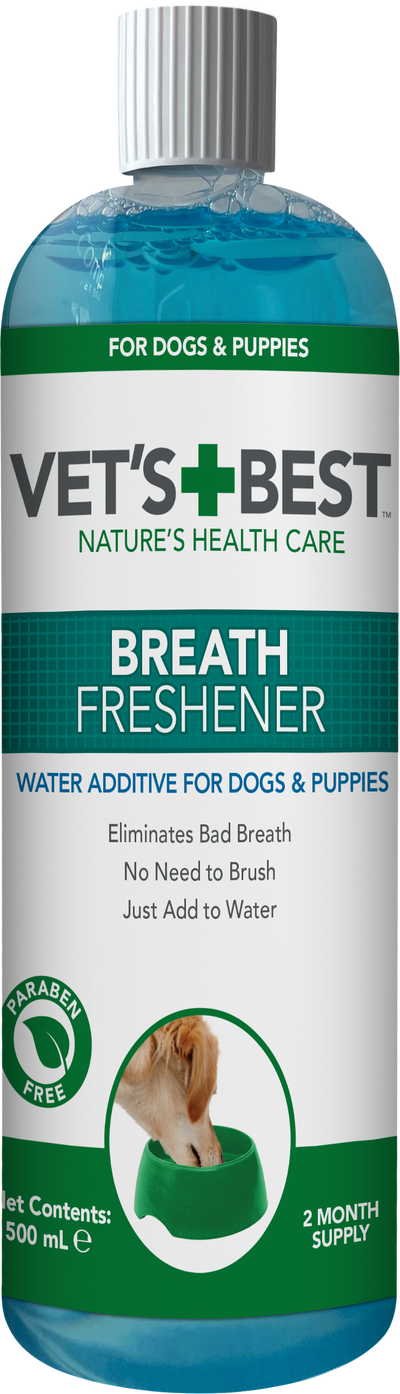 VET'S BEST Dental Breath Freshener For Dogs & Puppies