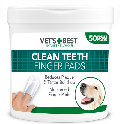 VET'S BEST Clean Teeth Finger Pads