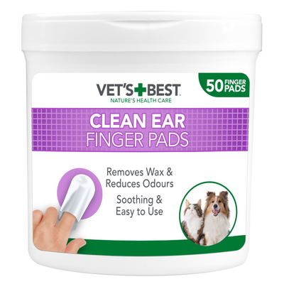 VET'S BEST Clean Ear Finger Pads