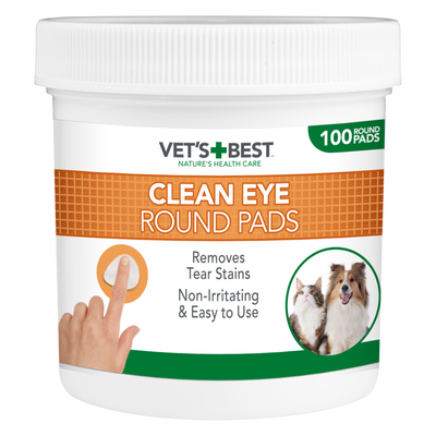 VET'S BEST Clean Eye Round Pads