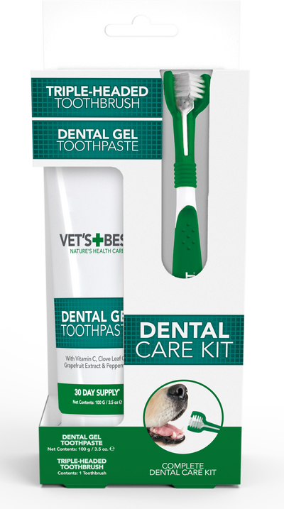 VET'S BEST Dental Care Kit For Dogs