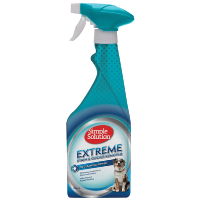 SIMPLE SOLUTION Extreme Stain & Odour Remover for Dogs