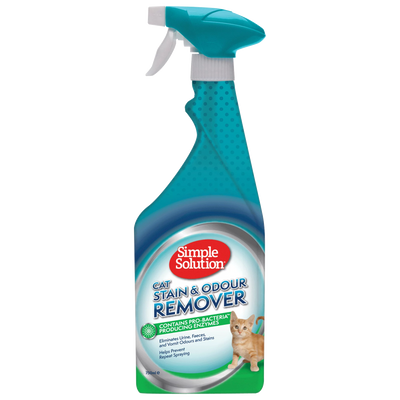 SIMPLE SOLUTION Stain & Odour Remover for Cats