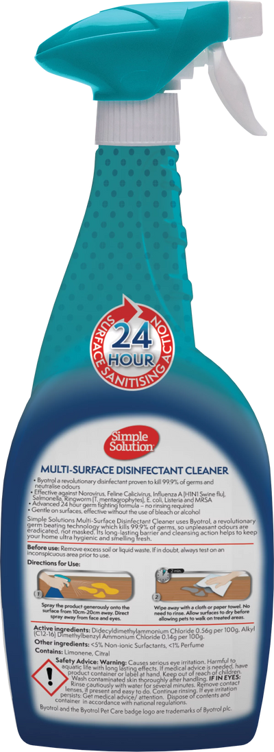 SIMPLE SOLUTION Multi-surface Disinfectant Cleaner