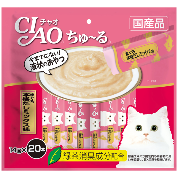 CIAO Churu Tuna Japanese Broth Flavor 20P