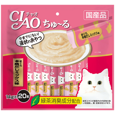 CIAO Churu Tuna Japanese Broth Flavor 20P