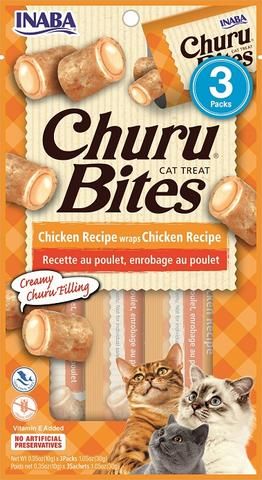 INABA Cat Churu Bites Chicken Wraps 30G