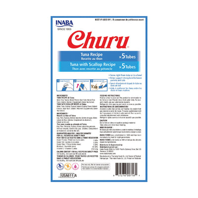 INABA Churu Tuna Variety Bag 10 Tubes