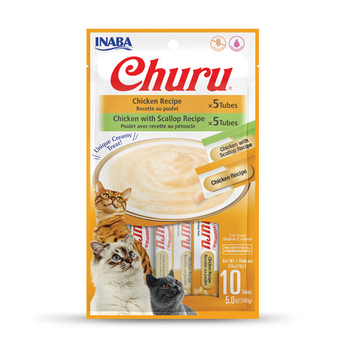 INABA Churu Chicken Variety Bag 10 Tubes