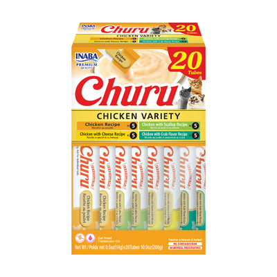 INABA Cat Churu Puree Chicken Varieties Box 20P