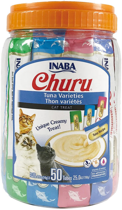 INABA Cat Churu Puree Tuna Varieties 50P