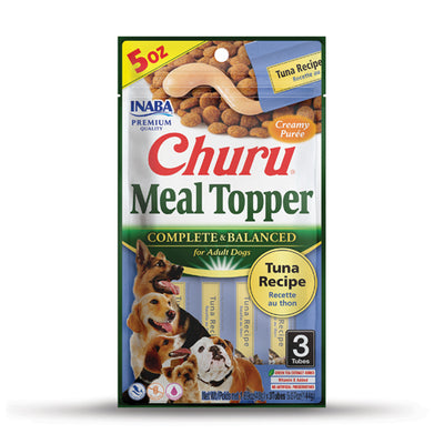 INABA Dog Churu Meal Topper Tuna Recipe 144G