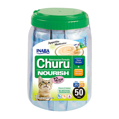 INABA Cat Churu Nourish Tuna & Chicken Recipe 50P