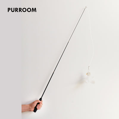 PURROOM Retractable Cat Teaser