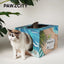 PAWZCITY Cat Scratcher House - Beach Vocation