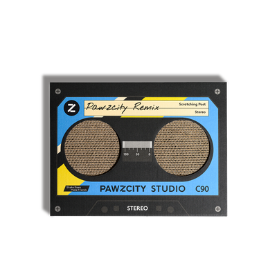 PAWZCITY Vintage Tape Cat Scratching Board - D