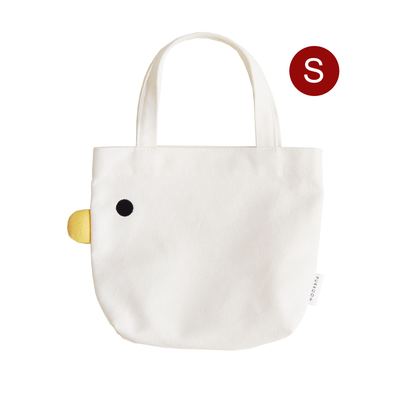 PURROOM Chick Canvas Tote Bag Small (For Human)