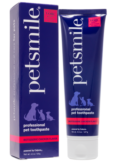 PETSMILE Professional Pet Toothpaste - Rotisserie Chicken Flavor - Large