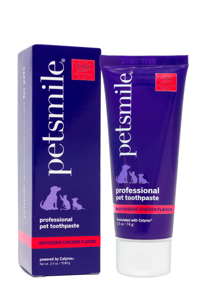 PETSMILE Professional Pet Toothpaste - Rotisserie Chicken Flavor - Small