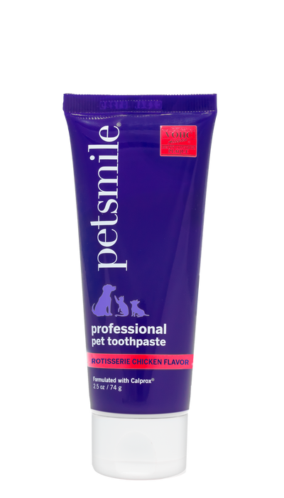 PETSMILE Professional Pet Toothpaste - Rotisserie Chicken Flavor - Small